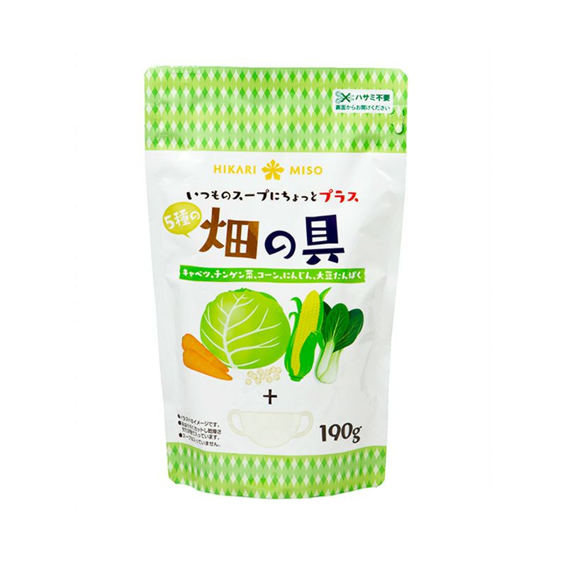 ひかり味噌 畑の具 190g (×2袋) | ひかり味噌󠄀公式通販