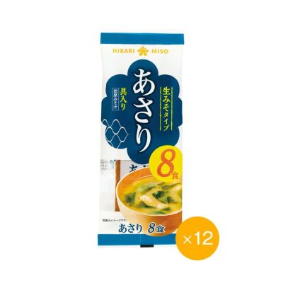 即席生みそ汁 わかめ 12食（×12袋） | ひかり味噌󠄀公式通販