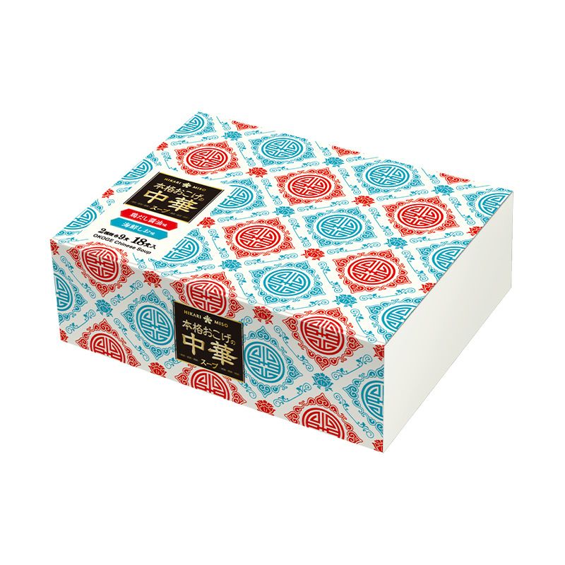 本格おこげの中華スープ ［鶏だし醤油・海鮮しお］ 2種アソート 18食